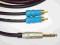 SHELLER kabel - stereoJACK 6.3/2xRCA (czincz)   6m