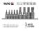 YATO_PROFI Klucze imbusowe HEX 2-12mm 9cz. YT-0432