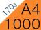 ULOTKI A4 1000 szt kreda mat 170g w 3 dni