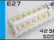 Żarówka E27 42 LED SMD 5050 CORN BIAŁA CIEPŁA 230V