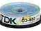 CD-R TDK 700MB/ 80MIN 52xSpeed (Cake 10szt)