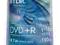 DVD+ R TDK 4. 7GB 16X CAKE 100SZT