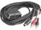 KABEL EURO-2 x RCA+WTYK SVHS 2.5m/7278/