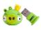 Pendrive USB EMTEC 4GB ANGRY BIRDS ZIELONY Wa-Wa