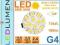 G4 12 LED 10-24AC 10-30DC 5050 SMD 160lm GW 24 msc