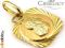 Złoty medalik - PREZENT NA KOMUNIE alleZloto_pl