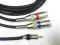kabel audio - stereoJACK 3.5/2 x XLRmęski     10m