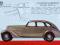Plakat Samochód Auto Peugeot 301 lata 30-te