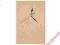 Decoupage -  zegar prostokątny MDF 29x20