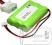 Akumulator 3xAAA 3.6V 700mAh wtyk 3pin dwa przewod