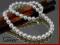 Naszyjnik SWAROVSKI Perły WHITE  białe  W-wa