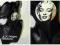 ~~Od Ani~~ Decoupage Kolczyki ~~Marylin Monroe~~