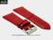 pasek do zegarka 32 mm DILOY 302EA.32.4 CZERWONY