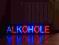 LED SZYLD REKLAMA WEWNĘTRZNA ALKOHOLE 905 x 200 mm