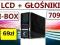 UPGRADE_OBUDOWA SUPERCASE - I-BOX 709 LCD+GŁOSNIKI