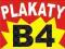 PLAKAT reklama B4 PLAKATY reklamowe druk foto CMYK