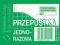 Druk akcydensowy - Przepustka jednorazowa, A7