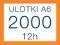 ULOTKI A6 2000 szt dwustronne w 12 godzin