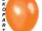 BALONY 10 cali metalizowane balon BRIGHT ORANGE