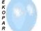 BALONY 10 cali metalizowane balon LIGHT BLUE