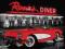 Rosie's Diner - Red Car - plakat 91,5x61 cm