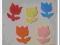 Scrapki * TULIPAN 2 * 150szt  1,5cm