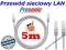 5m kabel skrętka przewód PROSONIC z wtykami RJ45