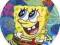Sponge Bob - talerzyki papierowe 23 cm, 10szt