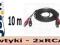 Kabel 2 wtyki RCA - 2 wtyki RCA __ 10m