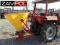 Rozsiewacz nawozu mini traktorek iseki kubota
