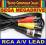 Sega Megadrive High Quality RCA A/V Video TV Lead