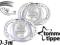 Tommee Tippee Smoczek uspokajający Pure Style 0-3m