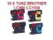 10szt. TUSZ BROTHER LC1100 LC980 DCP-145C DCP-165C