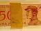Indonezja - paczka 100 szt x 50 Sen 1964 Stan I