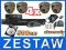 ZESTAW 4 KAMERY ZEWNETRZNE IR 700 LINII  2.8-12mm