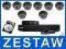 MONITORING NA 8 KAMER NOCNYCH WEWNĘTRZNY 500TVL