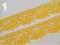 KORONKA BAWEŁNIANA ŻÓŁTA szer.16mm