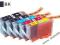 [BP] Zestaw 10 Tuszy Canon CLI-8BK,C,M,Y PGI-5BK H
