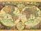 Puzzle 1000 el. Historyczna mapa świata