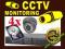 ZESTAW 4 KAMERY MONITORING PRZEZ INTERNET CCD SONY