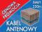 PROMOCJA Kabel Antenowy 250m/Miedź/RTV/SAT/3xEkran