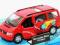 MERCEDES V-CLASS CZERWONY WELLY 1:34 AUTOKOLEKCJA