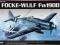 AC1660 FOCKE-WULF FW190D ACADEMY 1/72