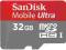 SanDisk Mobile Ultra micro SDHC 32GB 30MB/s Wa-Wa