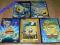 PC CD - SPONGEBOB x 5 gier dla dzieci ---FOLIA !!!