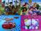 PUZZLE 37 WZORY 40 elem Miki Barbie Dora-GRATIS