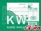 Druk KW A6 TYP 402-5 dowód wypłaty kasa wyda