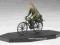 1/35 German Soldier w/Bicycle A - Finished