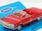 CHEVROLET'63 IMPALA CZERWONY 1:24 AUTOKOLEKCJA