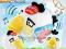 OFICJALNA MASKOTKA ANGRY BIRDS BIALY PTASZEK HD M